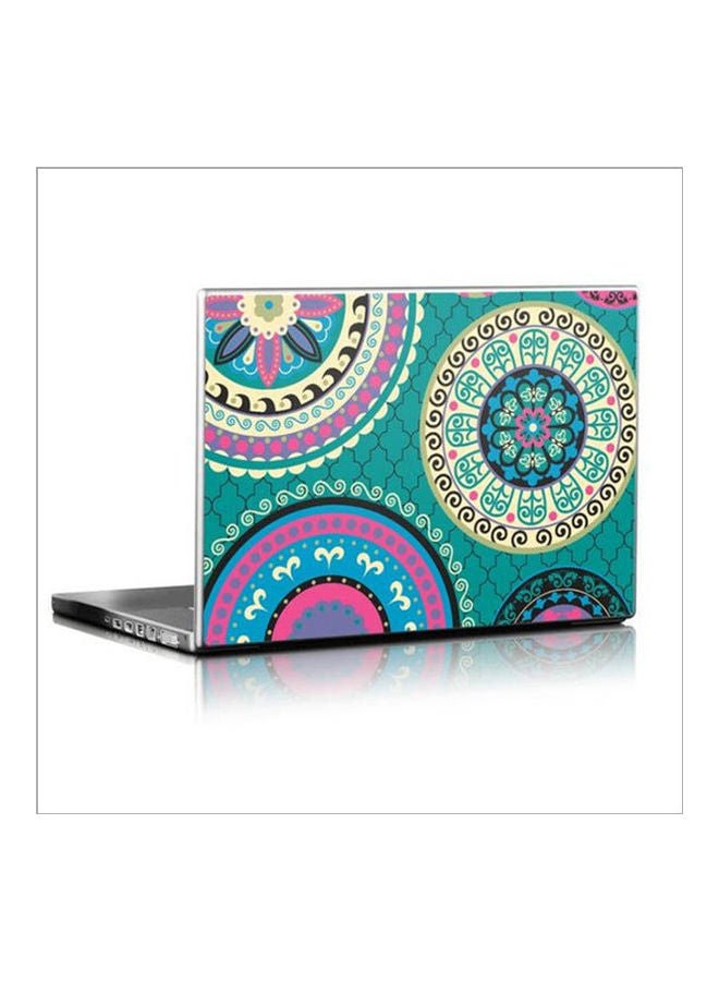 B.B Original Designs Printed Laptop Skin Multicolour