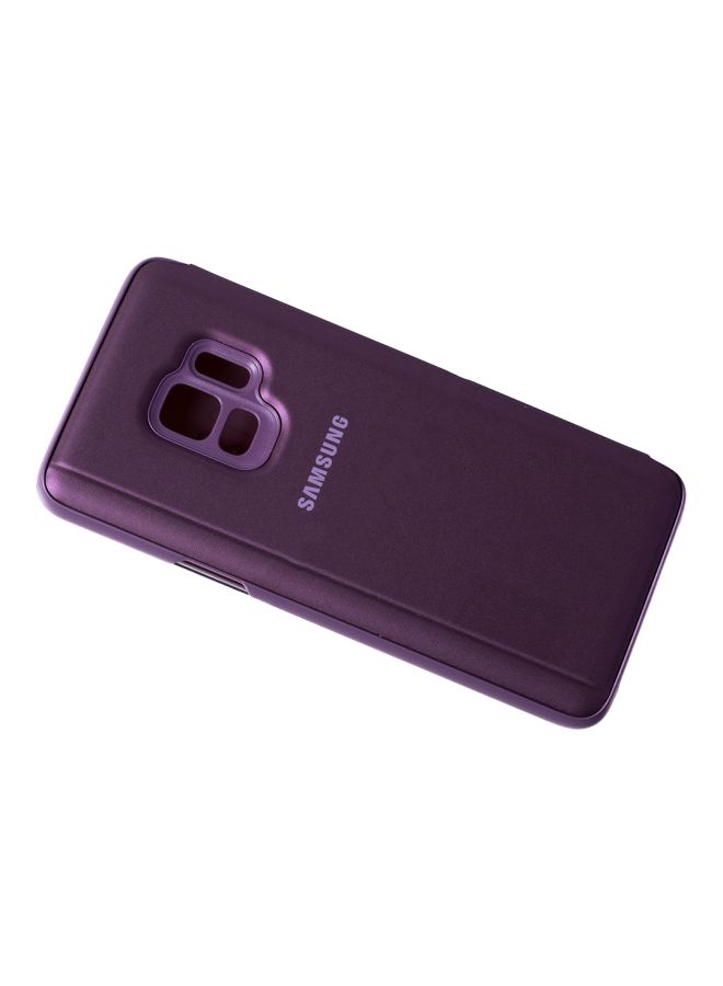 Samsung - Clear View Standing Cover For Galaxy S9 Plus Purple - Image 1