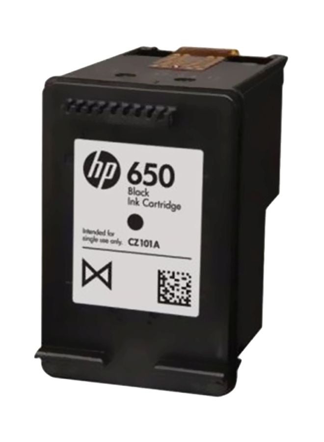 HP 650 Ink Cartridge Black 650 - Image 1