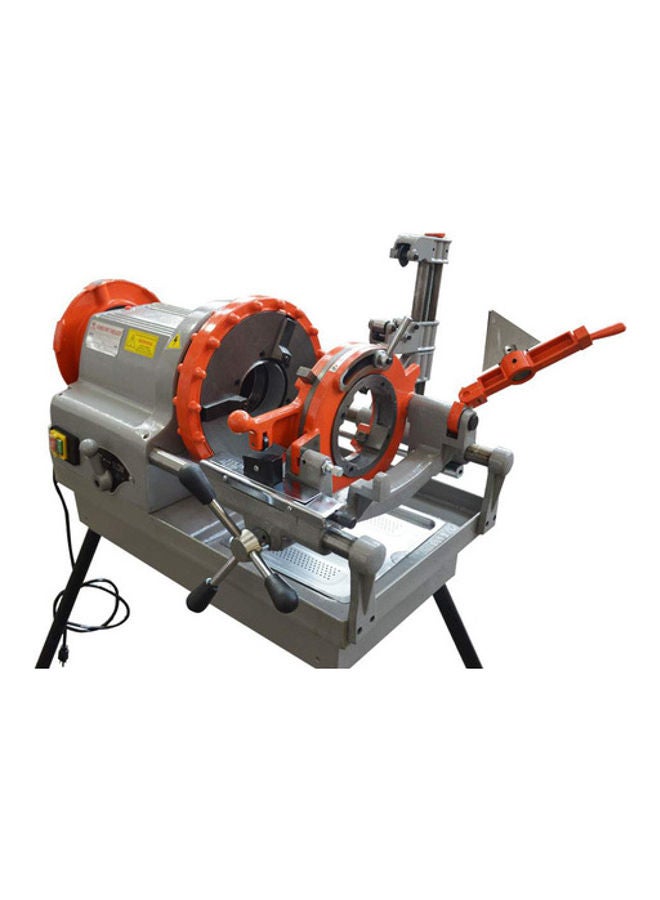 Automatic Pipe Threading Machine 1/2" To 4" BSPT Grey/Orange 100x67x64cm  - Image 2