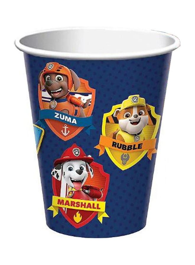 Amscan 8-Piece Paw Patrol Adventures Paper Cup 9oz