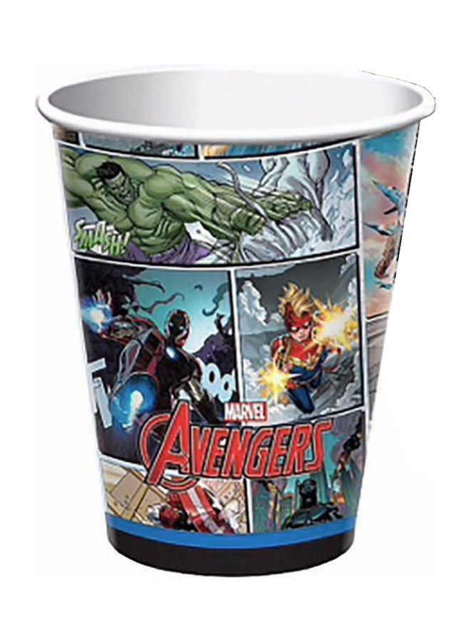 Amscan 8-Piece Marvels Powers Unite Paper Cups