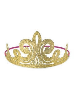 Riethmuller 8-Piece Disney Princess Once Upon A Time Glitter Paper Tiara Party Favors Party Supplies 