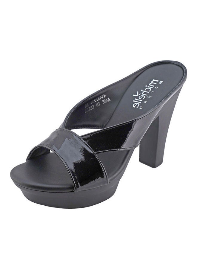 Slip-On Heeled Sandals Black - v1618381173/N46548197V_3