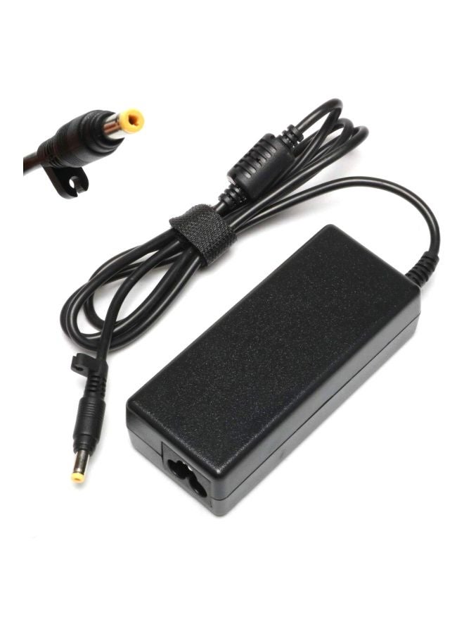 HP Compatible Charger For 18.5V 3.5A Small Pin Black  - Image 2