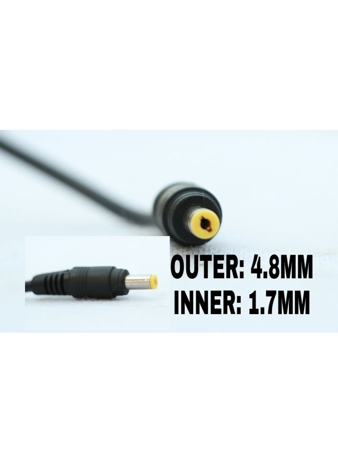 HP Compatible Charger For 18.5V 3.5A Small Pin Black  - Image 3