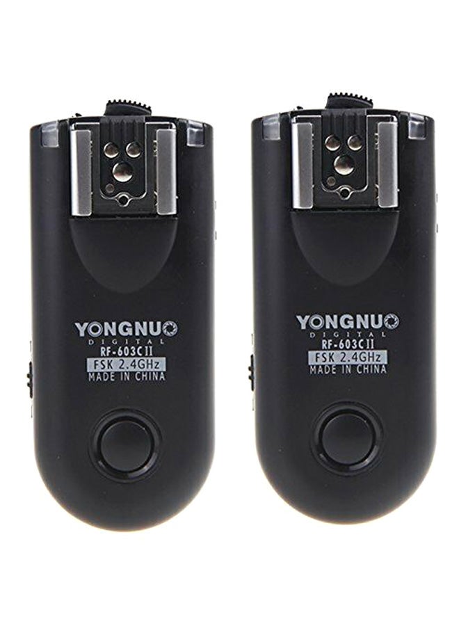 YONGNUO - Wireless Flash Trigger For Canon 5D 1D 50D Black - Image 1