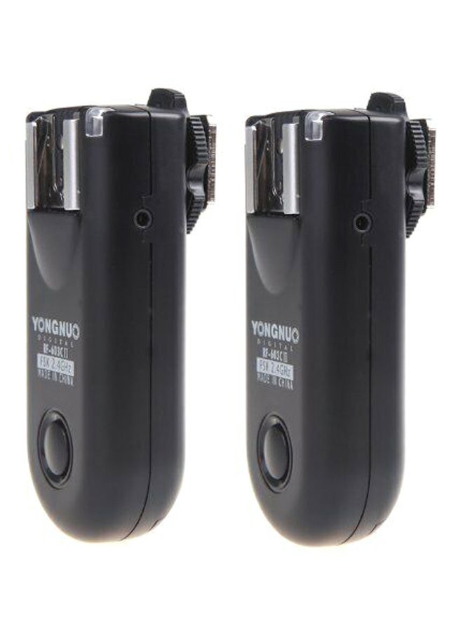 YONGNUO - Wireless Flash Trigger For Canon 5D 1D 50D Black - Image 1