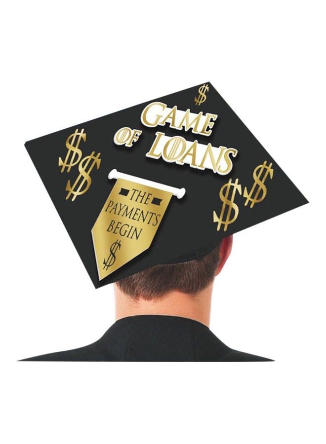 Amscan Game Of Loans Grad Cap Decorating Kit