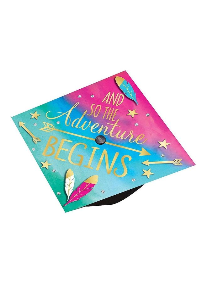 Amscan And So The Adventure Begins Grad Themed Cap Decorating Kit