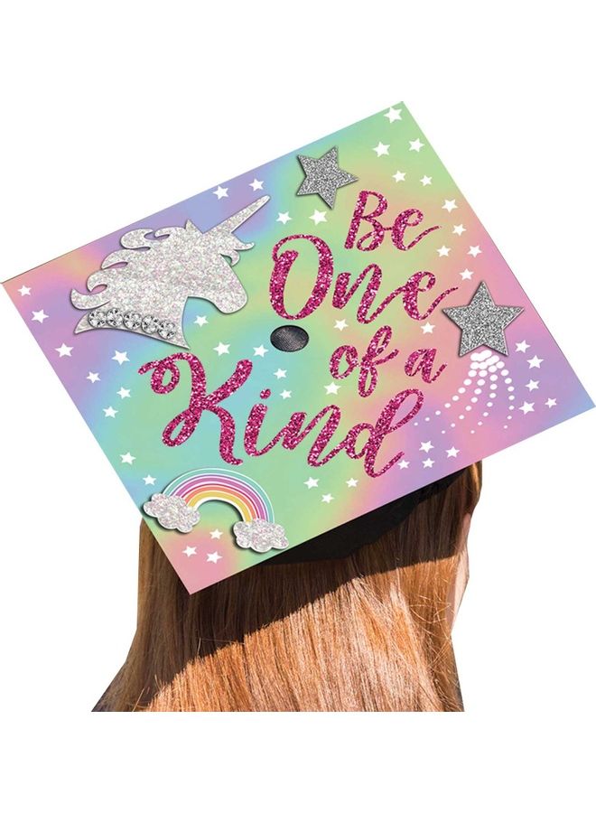 Amscan Be One Of A Kind Grad Themed Cap Decorating Kit