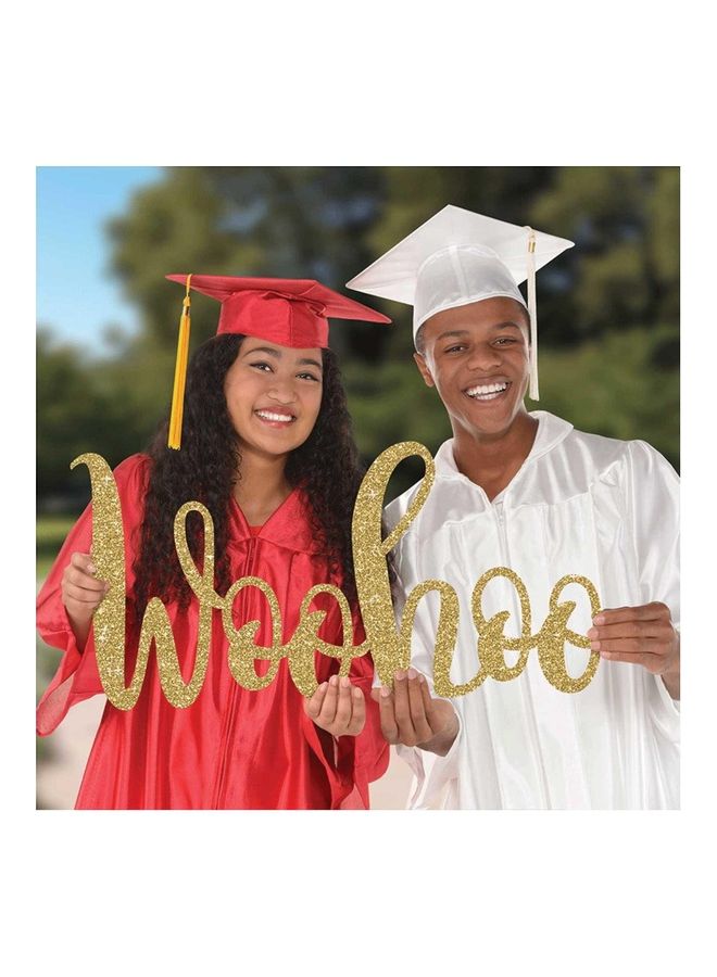 Amscan Woohoo Glitter Paper Photo Prop Party Accessories Party Supplies