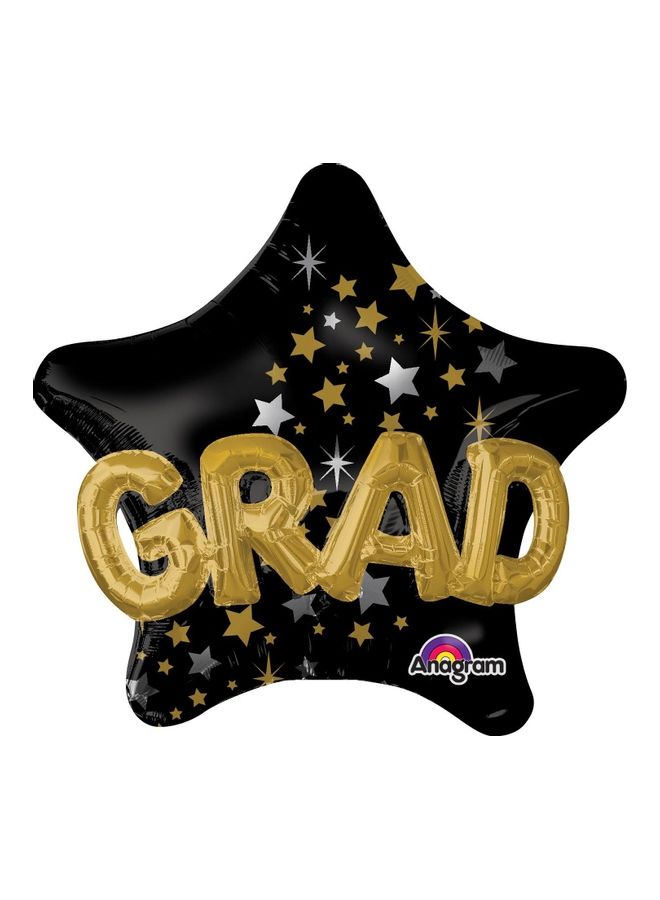 Grad Star Shaped Multi-Balloon Decorations Party Supplies