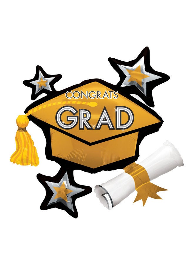Congrats Graduation Themed Cluster Balloon Decorations Party Supplies