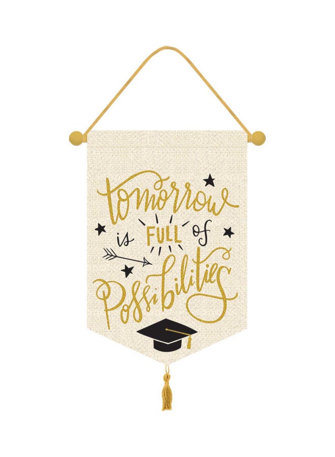 Amscan Tomorrow Is Full Of Possibilities Hanging Decoration for Graduation Party Supplies