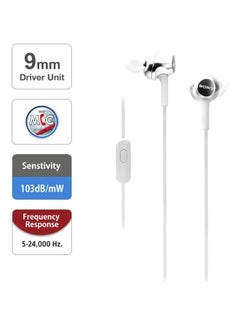 Sony MDR-EX255AP In-Ear Headphone White  - Image 4