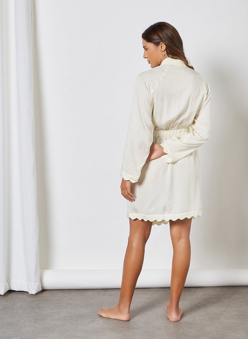 Jane Scalloped Trim Robe Creme - v1618384234/N45074571V_2