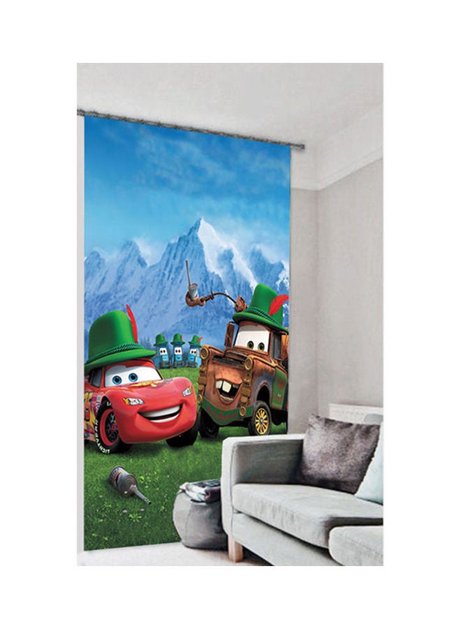 Printed Curtain- velvet Multicolour 150*260cm