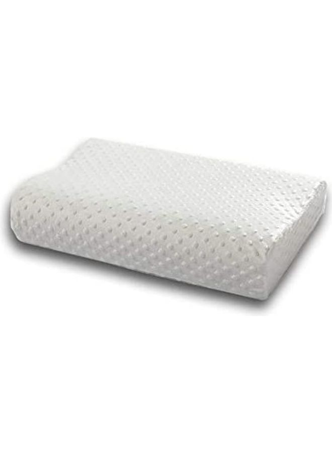 Patterned Pillow Memory Foam white 30x50cm - v1618386107/N46550348A_1