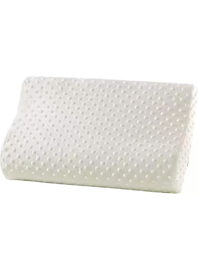 Patterned Pillow Memory Foam white 30x50cm - v1618386107/N46550348A_2