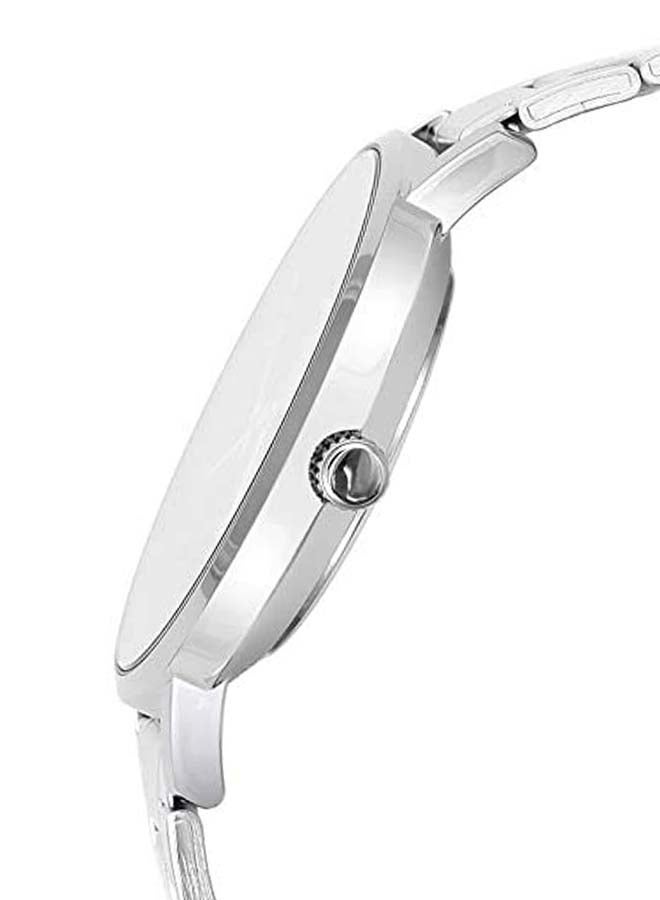 CASIO Men's Casio watch Analog ,Black Dial ,Stainless Steel BAnd ,MTP-VT01D-1B2UDF - 46 mm - Silver  - Image 3