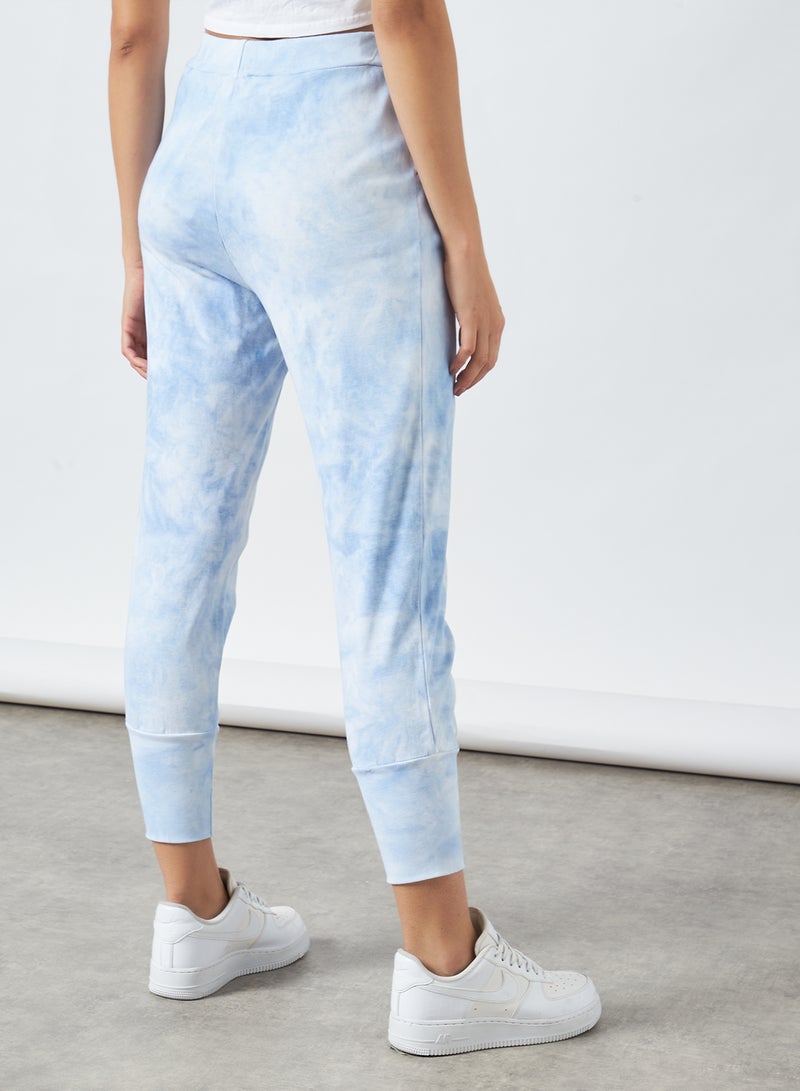 trendyol - Tie-Dye Joggers Blue - Image 1