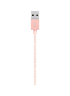 Braided iPhone Charging Cable, USB A To Lightning Cable, Boost Charge To USB For iPhone, iPad, AirPods, MFi-Certified Apple Cable, 1.2 M Rose Gold - v1618388559/N11093473A_5