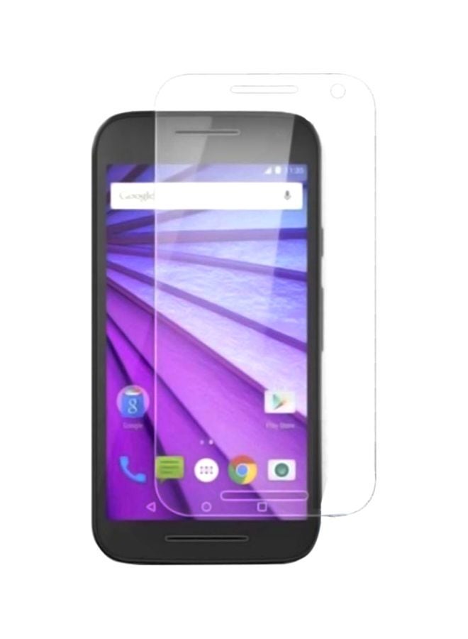 Ozone Shockproof Tempered Glass Screen Protector For Motorola Moto G3 Clear - Image 1