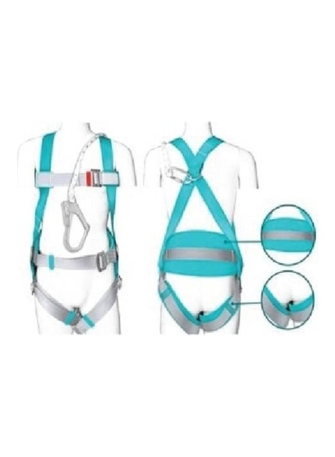 TOTAL Full Safety Harness Blue/Grey 