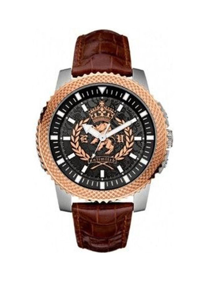 Ecko Unltd. - Men's Marc Ecko Men's E11596G1 The Collegiate 3H Movement  Dial Watch - Image 1