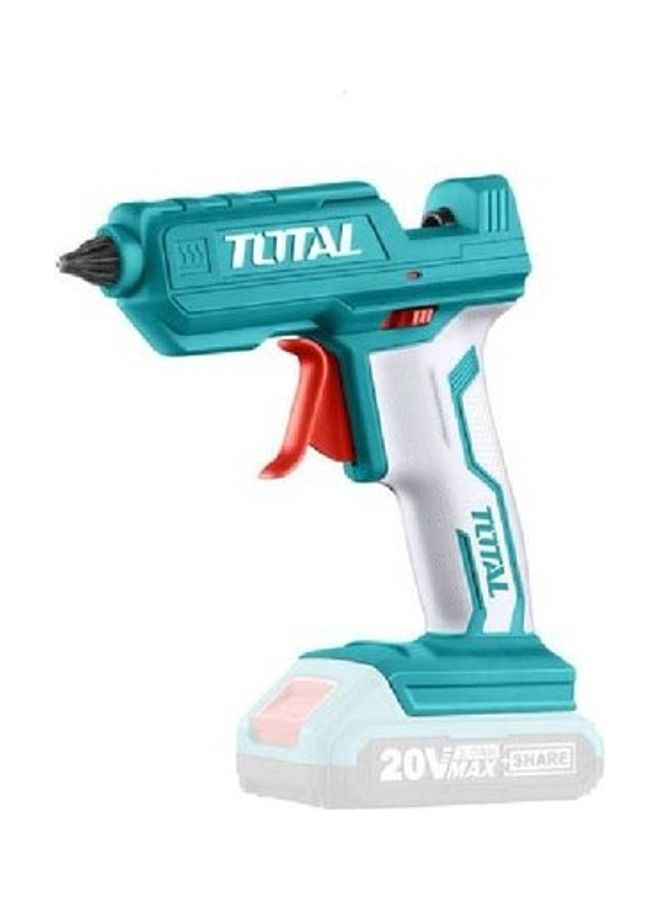 TOTAL 3-Piece Drill Machine With Two Battery Blue/Black/White - Image 2