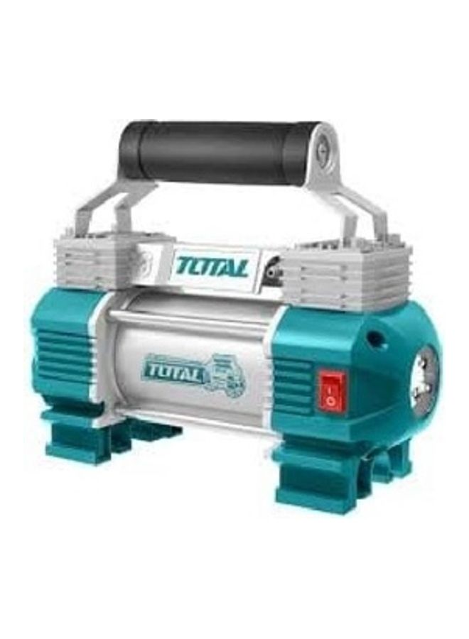 TOTAL - 400 W Air Blower With Electronic Panel Silver/Blue/Black - Image 1