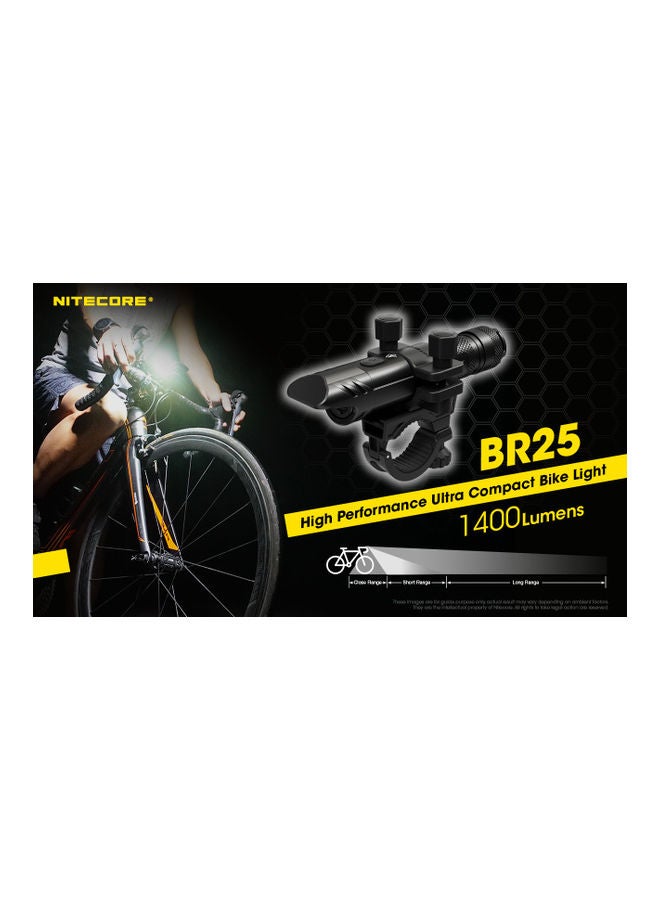NITECORE BR25 Bike Headlight 1400 Lumen Bicycle Front Light Camping EDC Led Flashlight With 5000mah NL2150R Battery - Image 2