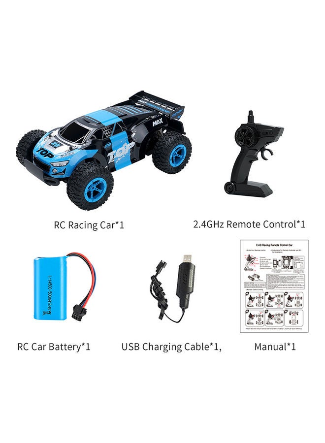 Four-Wheel Flat Racing Car With Remote Control