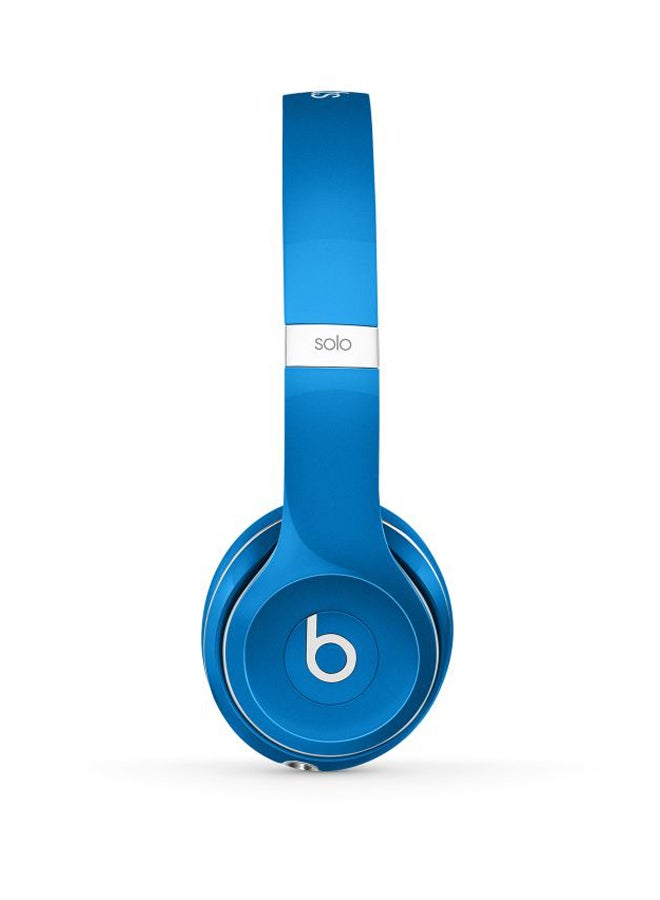 beats - Solo 2 Luxe Edition On-Ear Headphones With Remote Talk Wired Blue - Image 1
