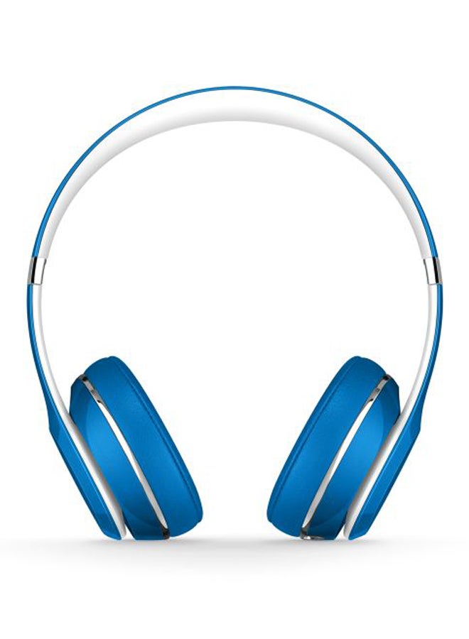 beats - Solo 2 Luxe Edition On-Ear Headphones With Remote Talk Wired Blue - Image 1