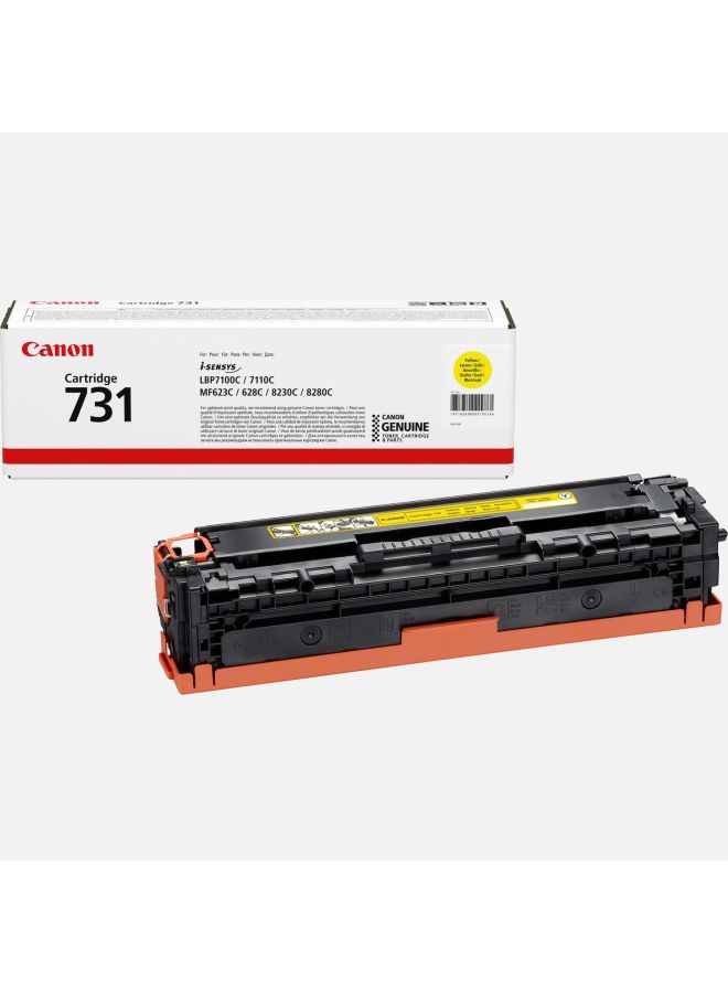 Canon 731 Laser Ink Toner Cartridge Yellow - Image 3