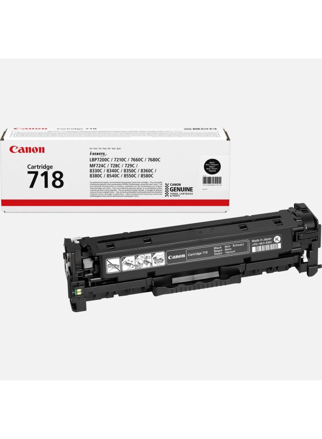 كانون خرطوشة حبر تصوير/طابعة طراز EP-718B 716 أسود - Image 2