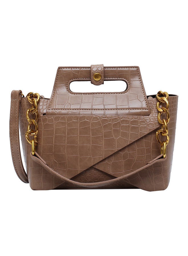 Designer Crossbody Bag Khaki  - Image 1