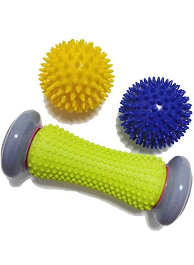 طقم أدوات تدليك دوارة للقدم مكون من 3 قطع - Image 1