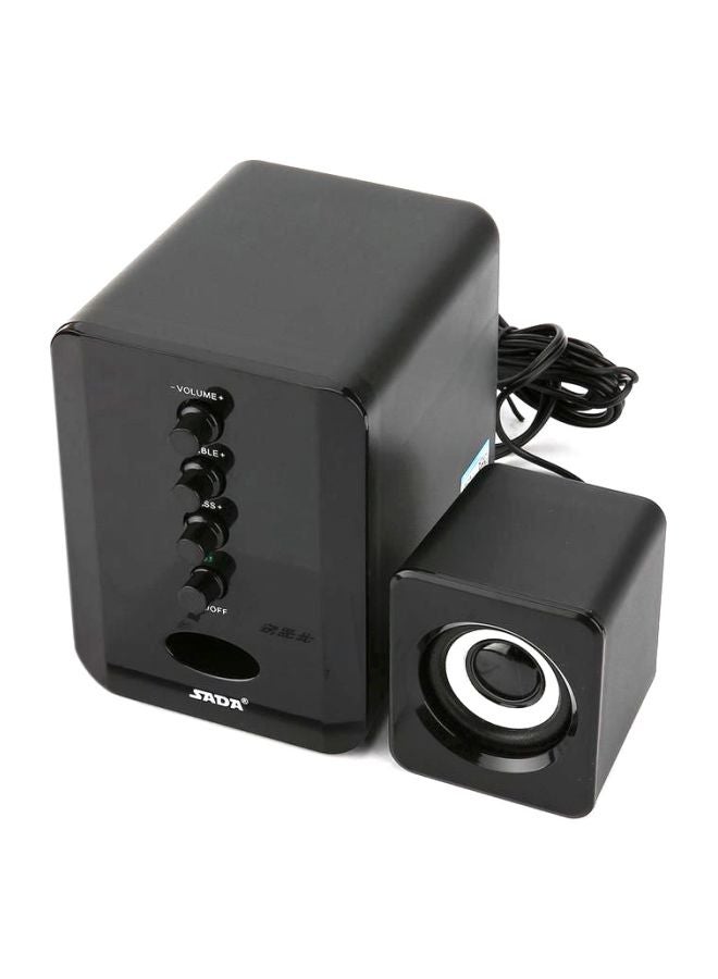 SADA - Usb Wired Speakers Black - Image 1