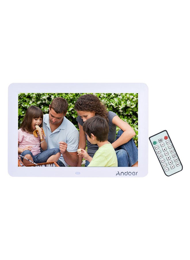 ANDOER Widescreen Digital Photo Frame White/Black  - Image 2