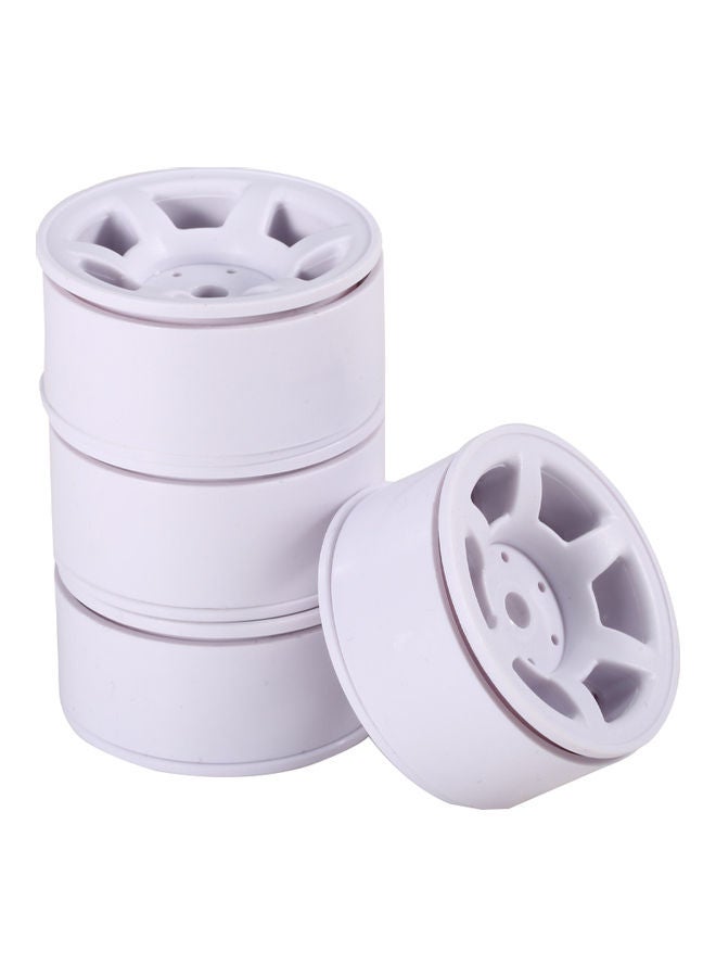 AUSTAR 4-Piece RC Wheel Rim For Pajero TF2 CC01 CC02 LC70 LC80 D90 1.55inch  - Image 1