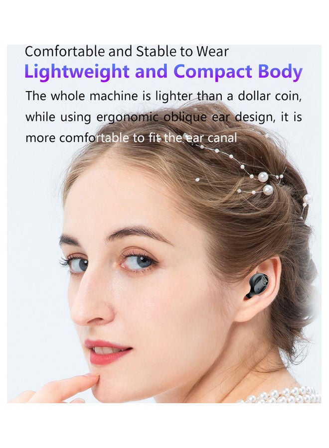 M16 TWS Bluetooth 5.0 Wireless Headphones Black