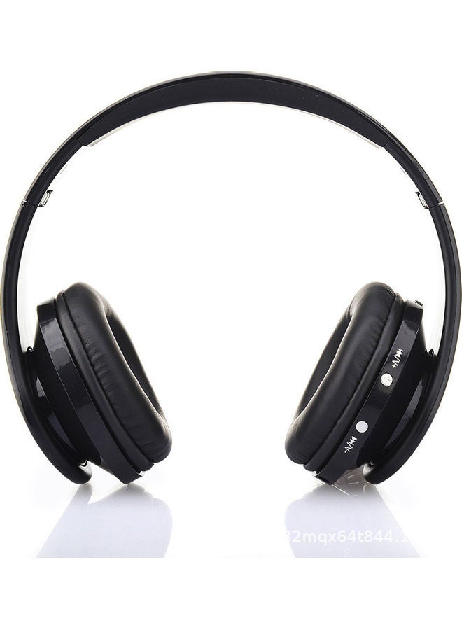 Generic - Wireless Over-Ear Headphones Black/Red - Image 1