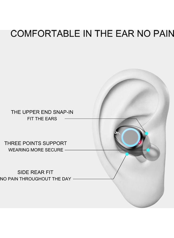 Generic - TWS Bluetooth 5.1 Wireless Earbuds Black - Image 1