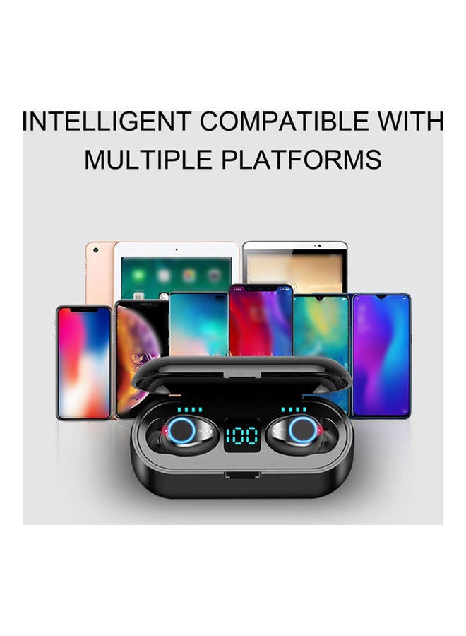 Generic - TWS Bluetooth 5.1 Wireless Earbuds Black - Image 1