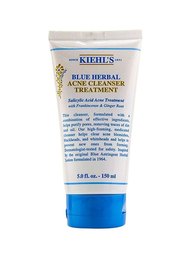 Kiehl's - Blue Herbal Acne Cleanser Treatment Beige 150ml - Image 1
