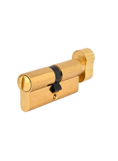 Yale Euro Profile Key And Turn Door Cylinder Antique Brass  - Image 2