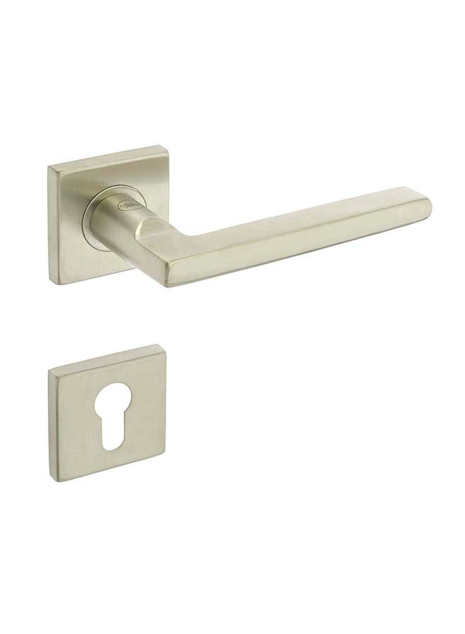Yale - Lever Handle Satin Stainless Steel Martina Design #35-Ss04-T038-Ce-31-11 Silver 8mm - Image 1